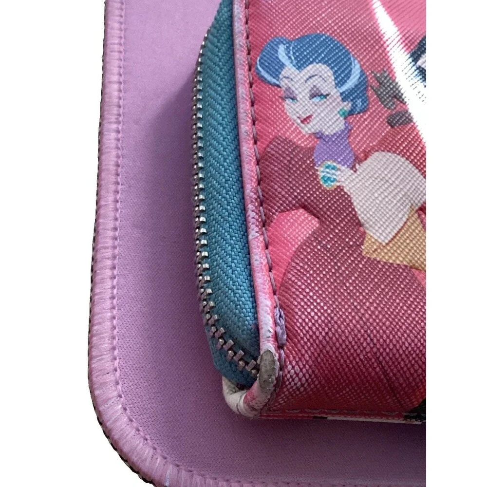 Loungefly Disney Villains Queen Zip Around Wallet Card Holder